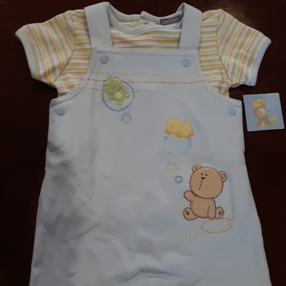 Baby overalls set